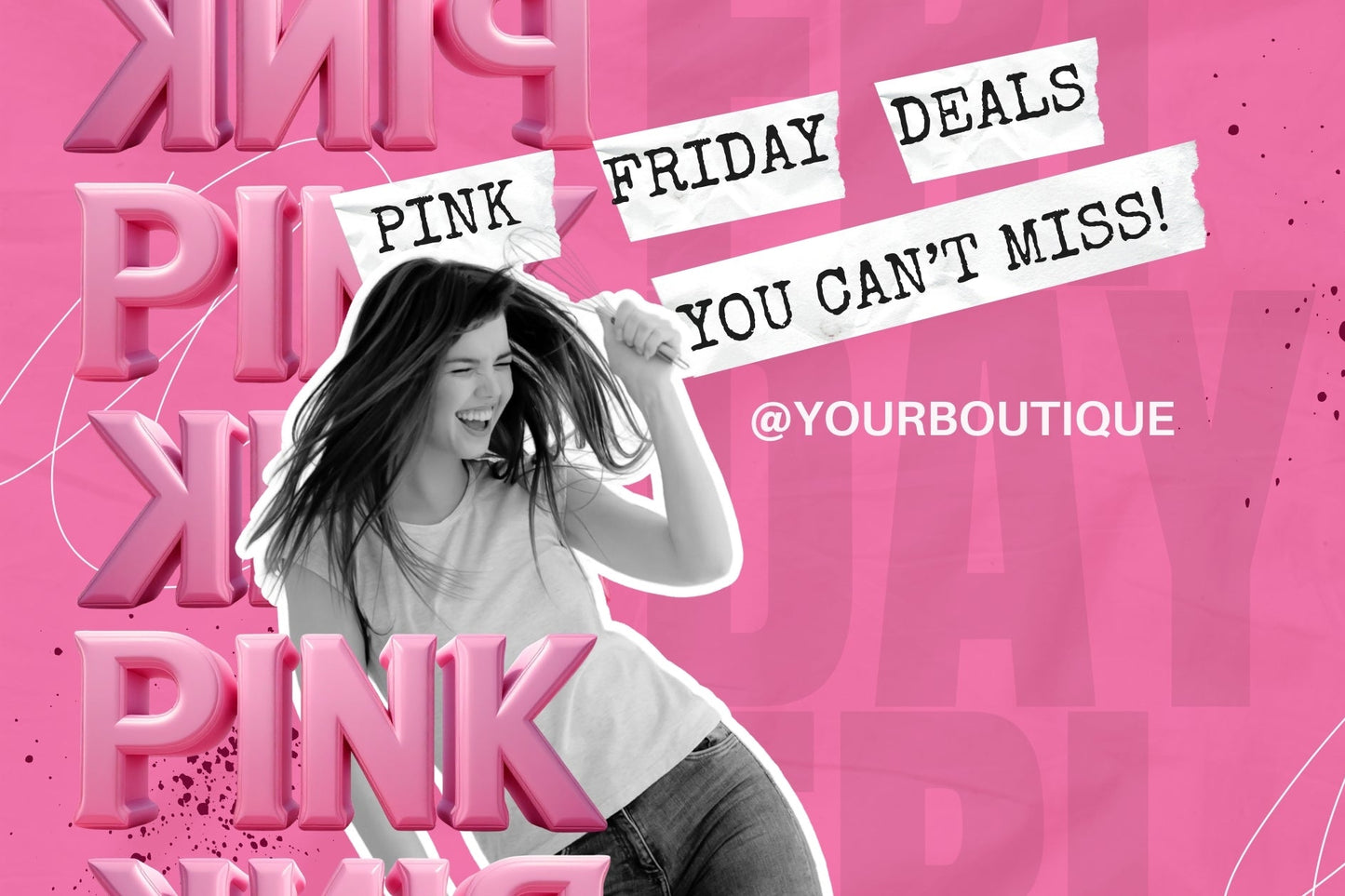 Black (Pink) Friday Digital Marketing Bundle